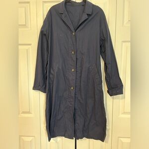 Uniqlo Linen Duster Jacket